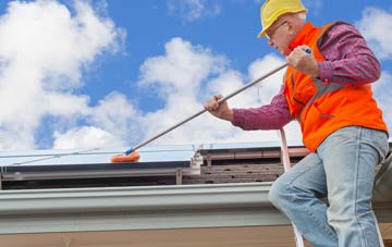 Winterbourne Abbas soft wash roof cleaning